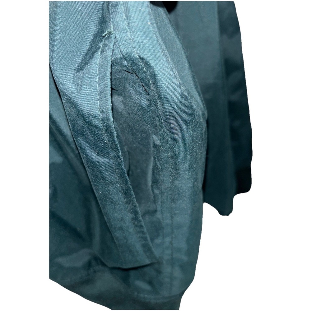 Vtg PORT AUTHORITY On Tour Heisman XL Green Windbreaker Jacket Microfiber‎ Lined - Picture 6 of 11